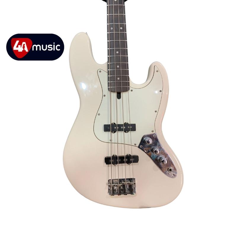 Baixo Fender Jazz Bass Mexicano Branco - Baixo - Magazine Escorrega